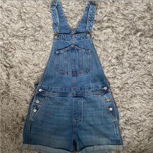 Old Navy Women's Light Blue Denim Overalls